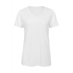Camiseta V Triblend/Women B&C 012.42