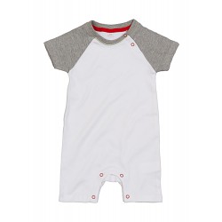 Body de baseball para bebé BABYBUGZ BZ41