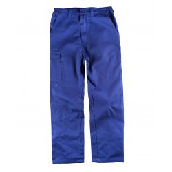 Pantalón multibolsillo WORKTEAM B1455 de algodón grueso