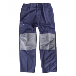 Pantalón básico multibolsillos WORKTEAM B1411 combinado