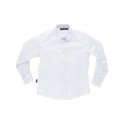 Camisa entallada de manga larga para mujer WORKTEAM B8090