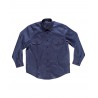 Camisa clásica de algodón de manga larga WORKTEAM B8200