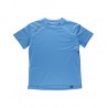 Camiseta de tejido técnico en manga corta WORKTEAM S6611