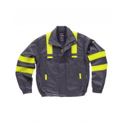 Cazadora ignífuga y antiestática para soldadura WORKTEAM B1194