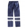 Pantalón multibolsillos WORKTEAM B1407 con cintas reflectantes