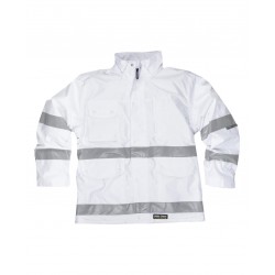 Parka acolchada impermeable WORKTEAM S1008 cintas reflectantes