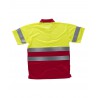 Polo alta visibilidad en manga corta WORKTEAM C3860
