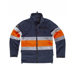 Chaqueta Workshell de alta visibilidad WORKTEAM S9520