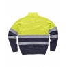 Jersey combinado con cintas reflectantes WORKTEAM C5511