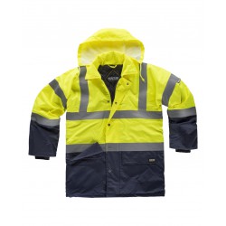 Parka impermeable antifrío WORKTEAM C3710 de alta visibilidad