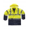 Parka impermeable antifrío WORKTEAM C3710 de alta visibilidad