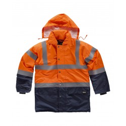 Parka impermeable antifrío WORKTEAM C3710 de alta visibilidad