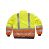 Chaqueta piloto desmontable WORKTEAM C3736 alta visibilidad