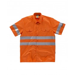 Camisa M/Corta de alta visibilidad WORKTEAM C3810