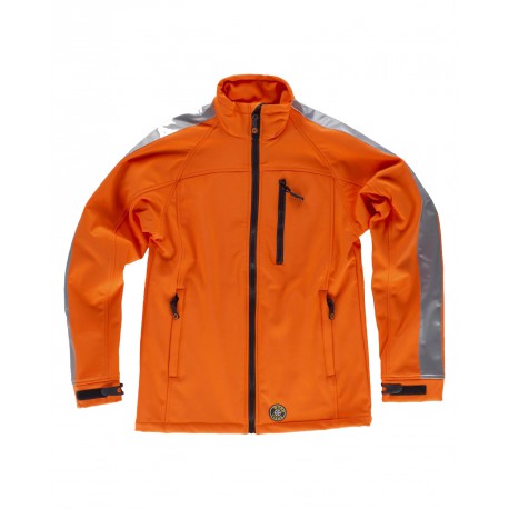 Chaqueta workshell WORKTEAM S9530 de alta visibilidad