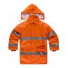 Parka impermeable WORKTEAM C3200 alta visibilidad no certificada