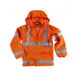 Traje de agua impermeable WORKTEAM S2010 de alta visibilidad