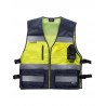 Chaleco combinado ajustable WORKTEAM C3602 cintas reflectantes