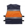 Chaleco combinado ajustable WORKTEAM C3602 cintas reflectantes