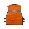 Chaleco ligero ajustable WORKTEAM C3601 con banda reflectantes