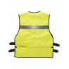 Chaleco ligero ajustable WORKTEAM C3601 con banda reflectantes