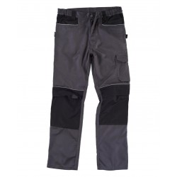 Pantalón combinado reforzado WORKTEAM WF1052 para rodilleras