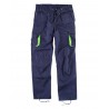 Pantalón combinado con refuerzos y detalles WORKTEAM WF1619