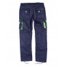 Pantalón combinado con refuerzos y detalles WORKTEAM WF1619