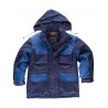Parka acolchada con vivos reflectantes WORKTEAM WF1858