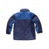 Parka acolchada con vivos reflectantes WORKTEAM WF1858