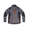 Chaqueta Workshell unisex WORKTEAM S9495 combinada
