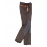 Pantalón elástico combinado WORKTEAM S9855 con tejido Ripstop
