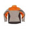 Chaqueta Workshell tricolor WORKTEAM S8625 tipo trekking