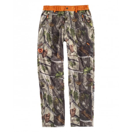 Pantalón Workshell estampados vegetales WORKTEAM S8360