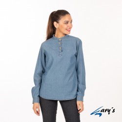 Blusa tejana de manga larga para mujer GARYS 2423 JULIETTA