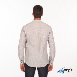 Camisa de hombre en manga larga cuello tirilla GARYS 2988 Aldo