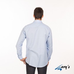 Camisa de hombre camarero en manga larga Oxford GARYS 2952