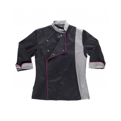 Chaquetilla de cocina WORKTEAM B9241 para mujer