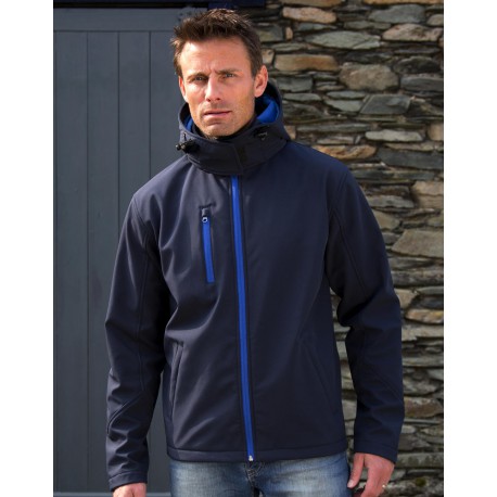 Softshell con capucha TX para hombre RESULT R230M