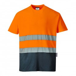 Camiseta bicolor Cotton confort PORTWEST S173