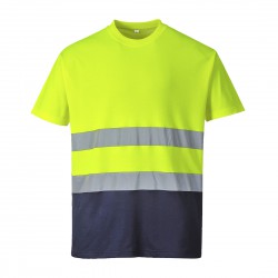 Camiseta bicolor Cotton confort PORTWEST S173