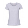 	Camiseta Suave Ringspun Premium Mujer FRUIT OF THE LOOM 61-424-0