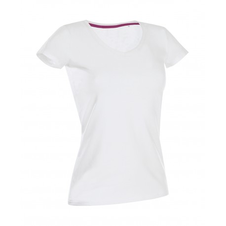 Camiseta claire cuello V Mujer STEDMAN ST9710