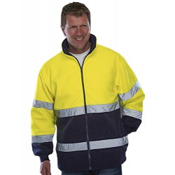 Chaqueta polar YOKO HVK10B alta visibilidad
