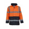 Chaqueta de seguridad bicolor Fluo YOKO HVP302