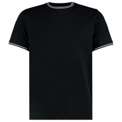 Camiseta KUSTOM KIT KK519 ajustada Tipped 