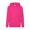 Sudadera niños capucha FRUIT OF THE LOOM 62-009-0