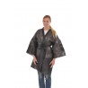 Bata Kimono negra desechable IBP 05/02/130 (Caja 100 unidades)