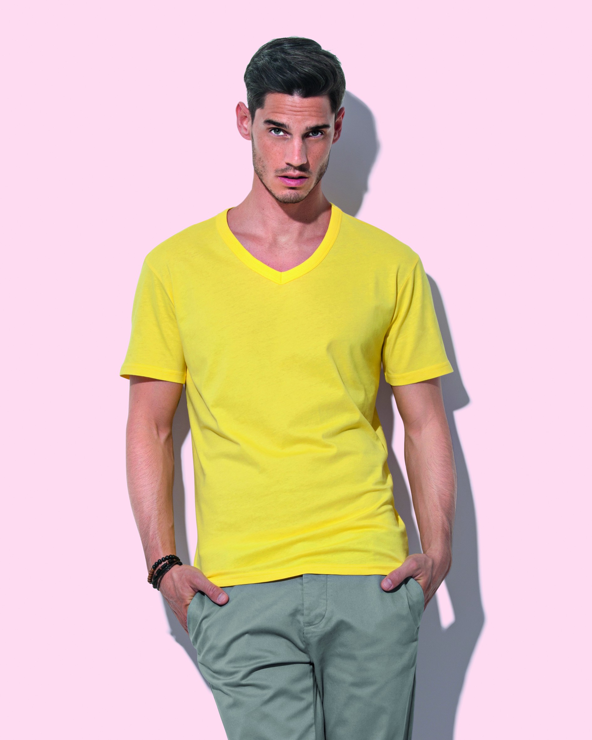Comercial En Frontera Camiseta Ben cuello V hombre STEDMAN ST9010, compra online