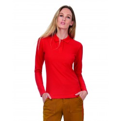 Polo M/Larga mujer ID.001 B&C PWI13